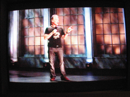 Bill Maher Flashing Satanic Hand Sign August 20, 12007 HBO TV Special